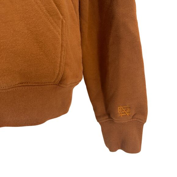 Flag Nor Fail Brown Unisex Hoodie Sweatshirt Size XS - Picture 3 of 8